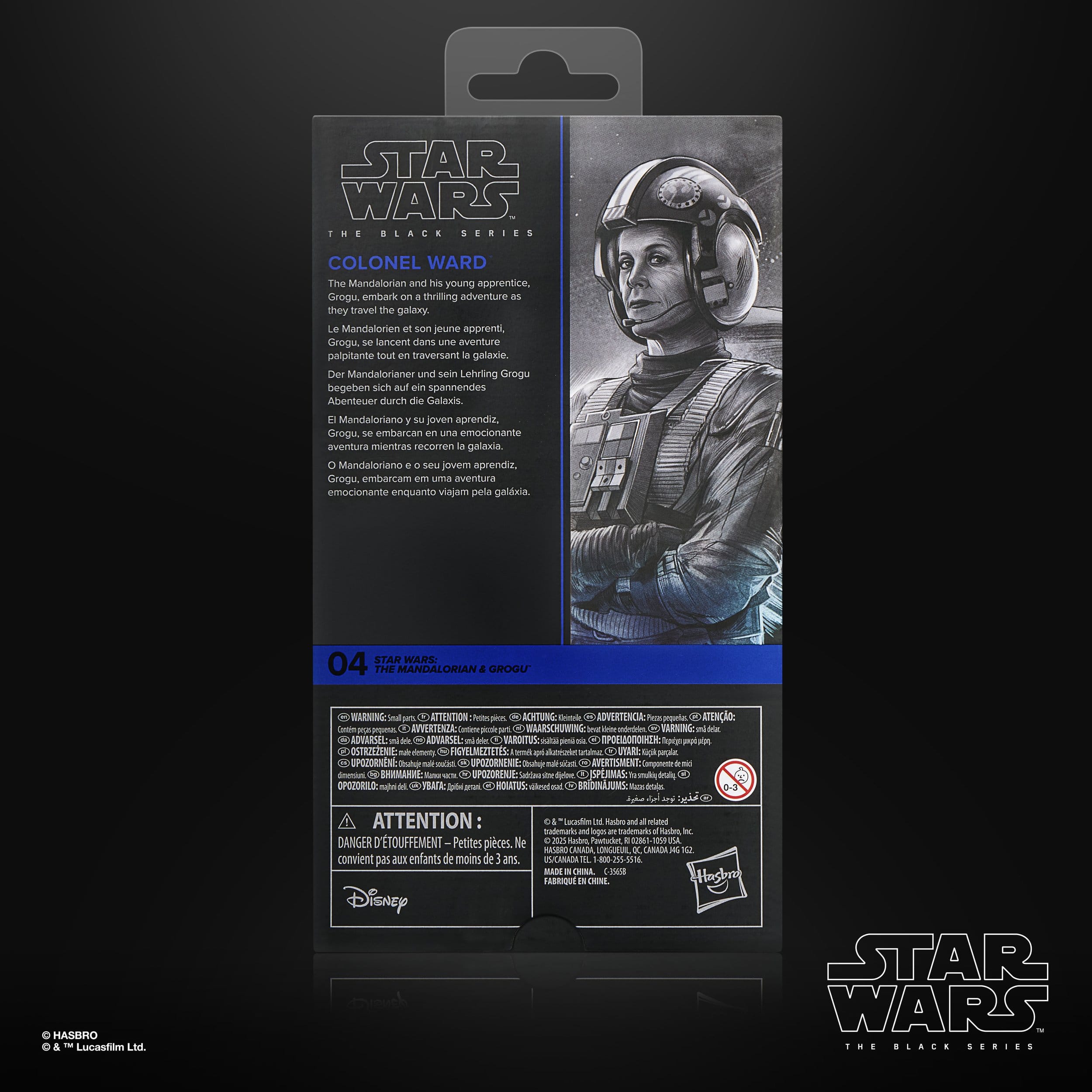 Colonel Ward Star Wars - The Mandalorian & Grogu Black Series Action Figure 15 cm