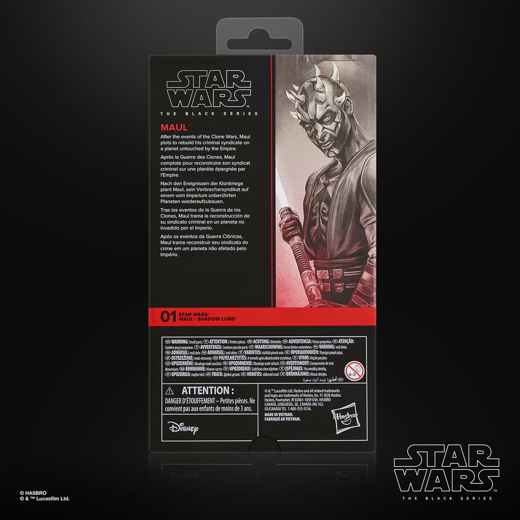 Maul | Star Wars: Maul - Shadow Lord | Black Series Actionfigur 15 cm