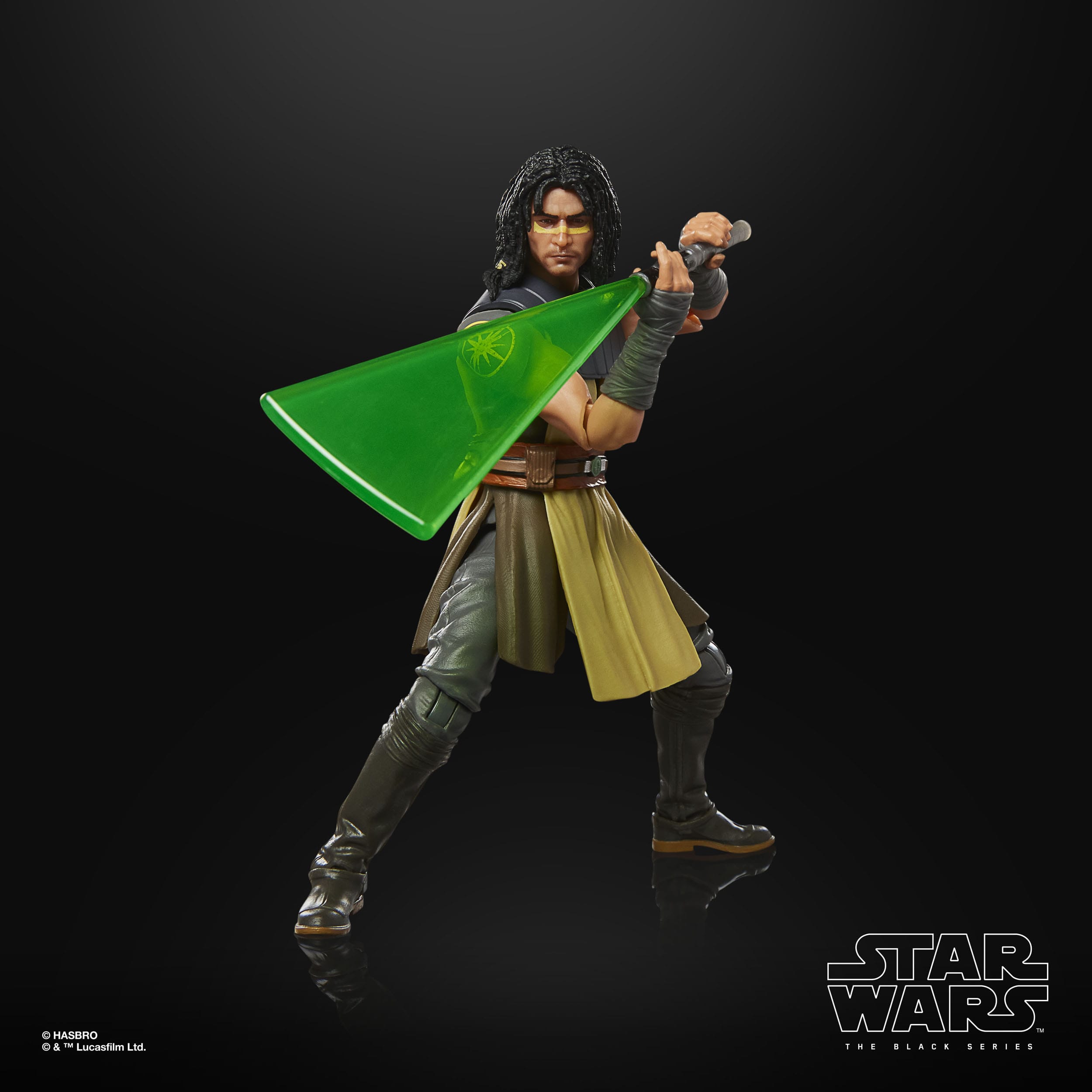 Qunlan Vos Star Wars- The Clone Wars Black Series Actionfigur 15 cm