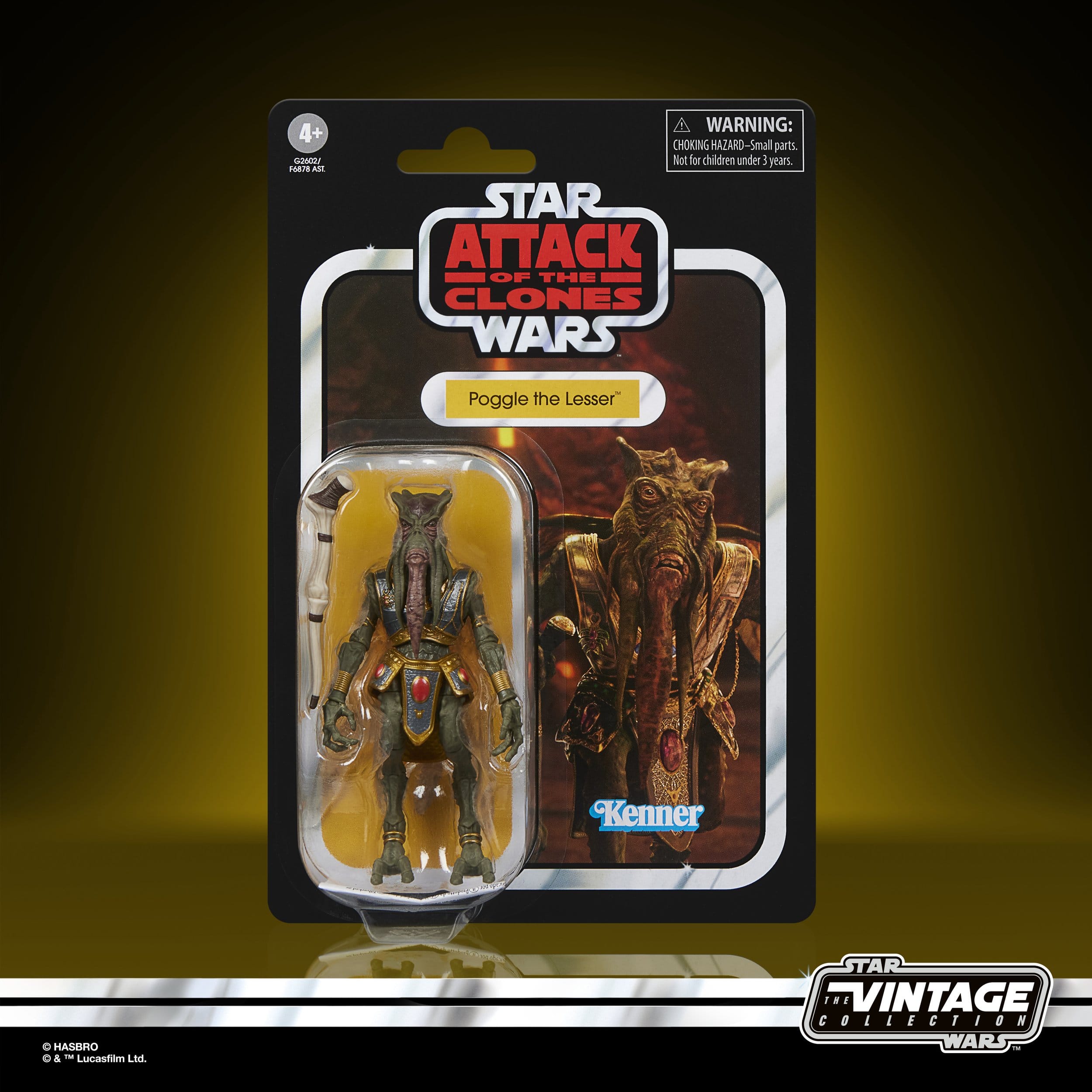 Poggle the Lesser - Star Wars: Episode II Vintage Collection Actionfigur 10 cm