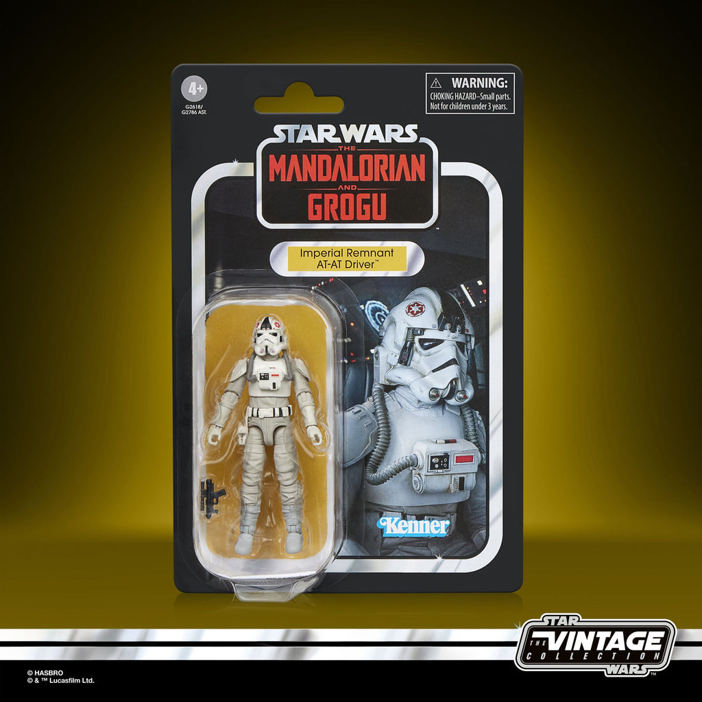 Star Wars - The Mandalorian & Grogu Vintage Collection Actionfigur Imperial Remnant AT-AT Driver 10 cm