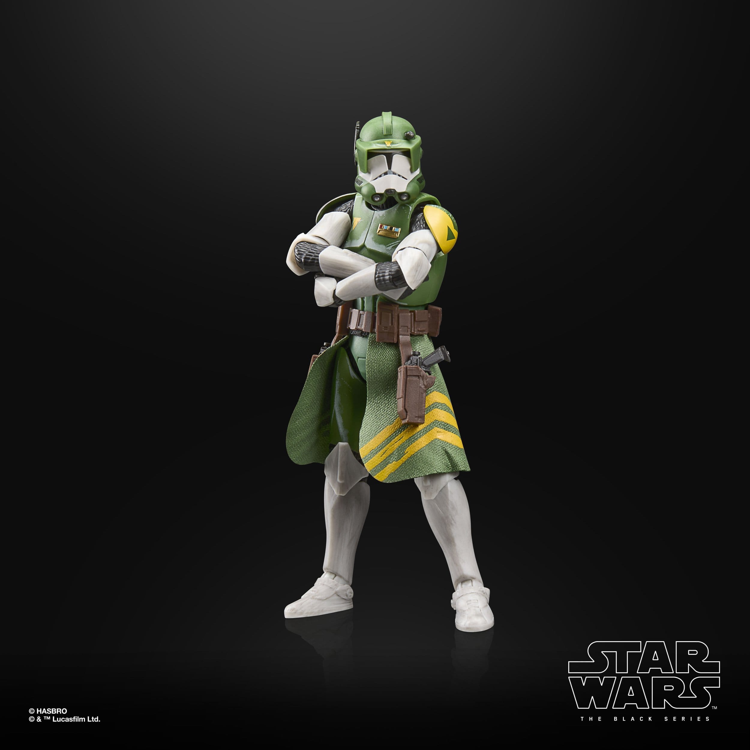 Clone Commander Doom - Star Wars - The Clone Wars Black Series Actionfigur 15 cm
