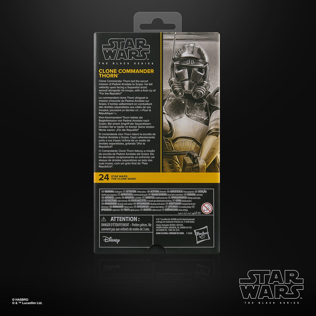Clone Commander Thorn - Star Wars: The Clone Wars Black Series Actionfigur 15 cm