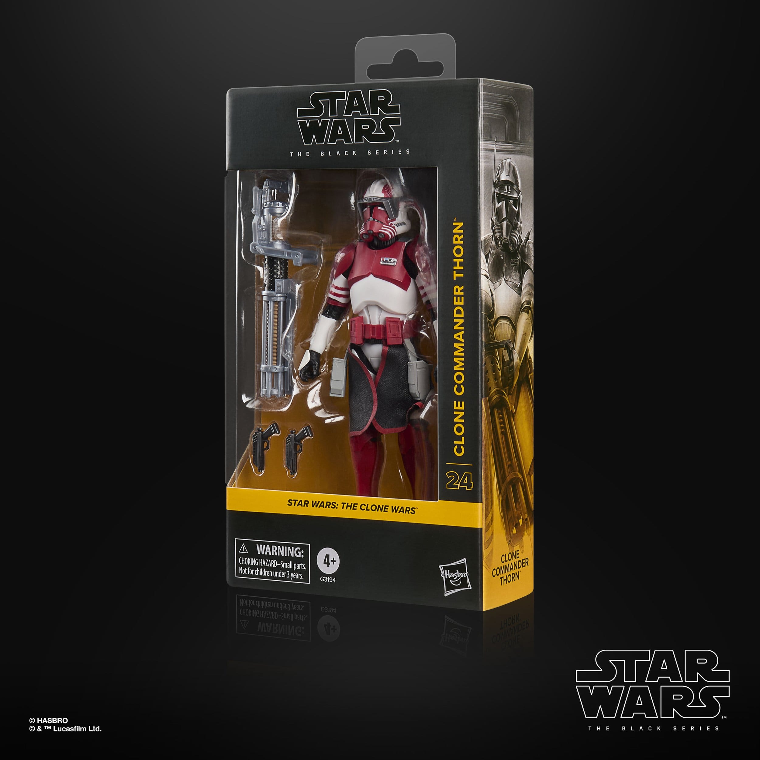 Clone Commander Thorn - Star Wars: The Clone Wars Black Series Actionfigur 15 cm