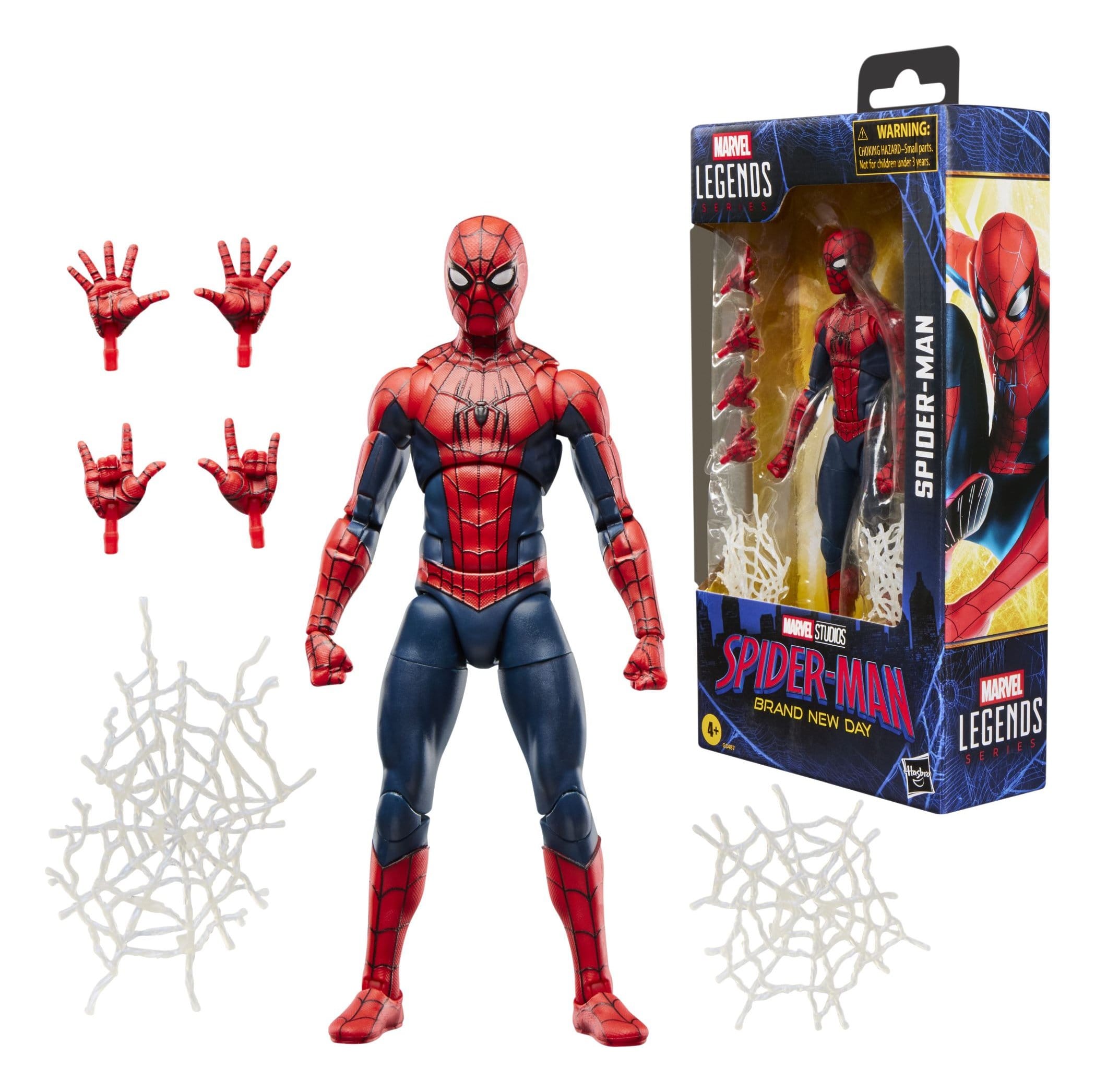 Spider-Man - Brand New Day Marvel Legends Actionfigur Spider-Man 15 cm