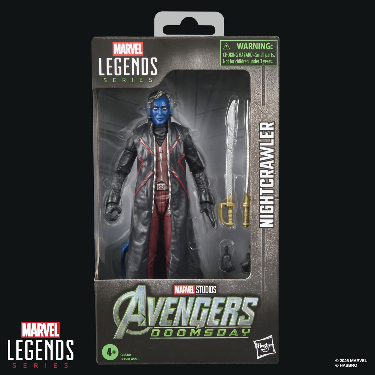 Nightcrawler | Avengers: Doomsday | Marvel Legends Actionfigur 15 cm