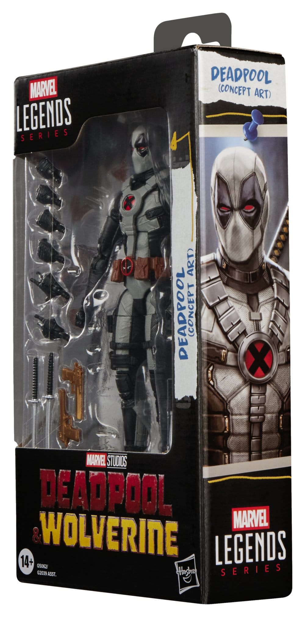 Deadpool (Concept Art) - Deadpool & Wolverine Marvel Legends Actionfigur 15 cm
