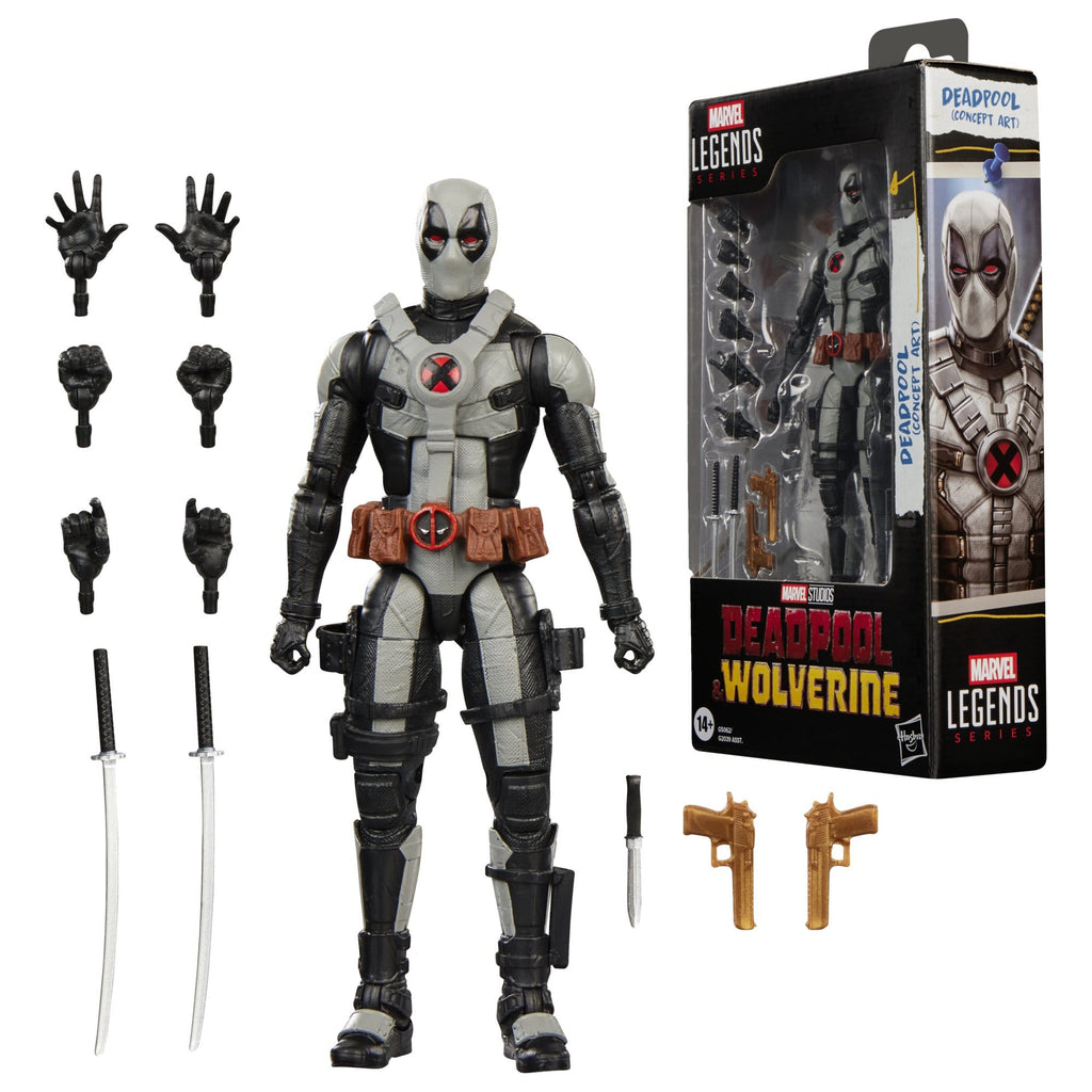 Deadpool (Concept Art) - Deadpool & Wolverine Marvel Legends Actionfigur 15 cm