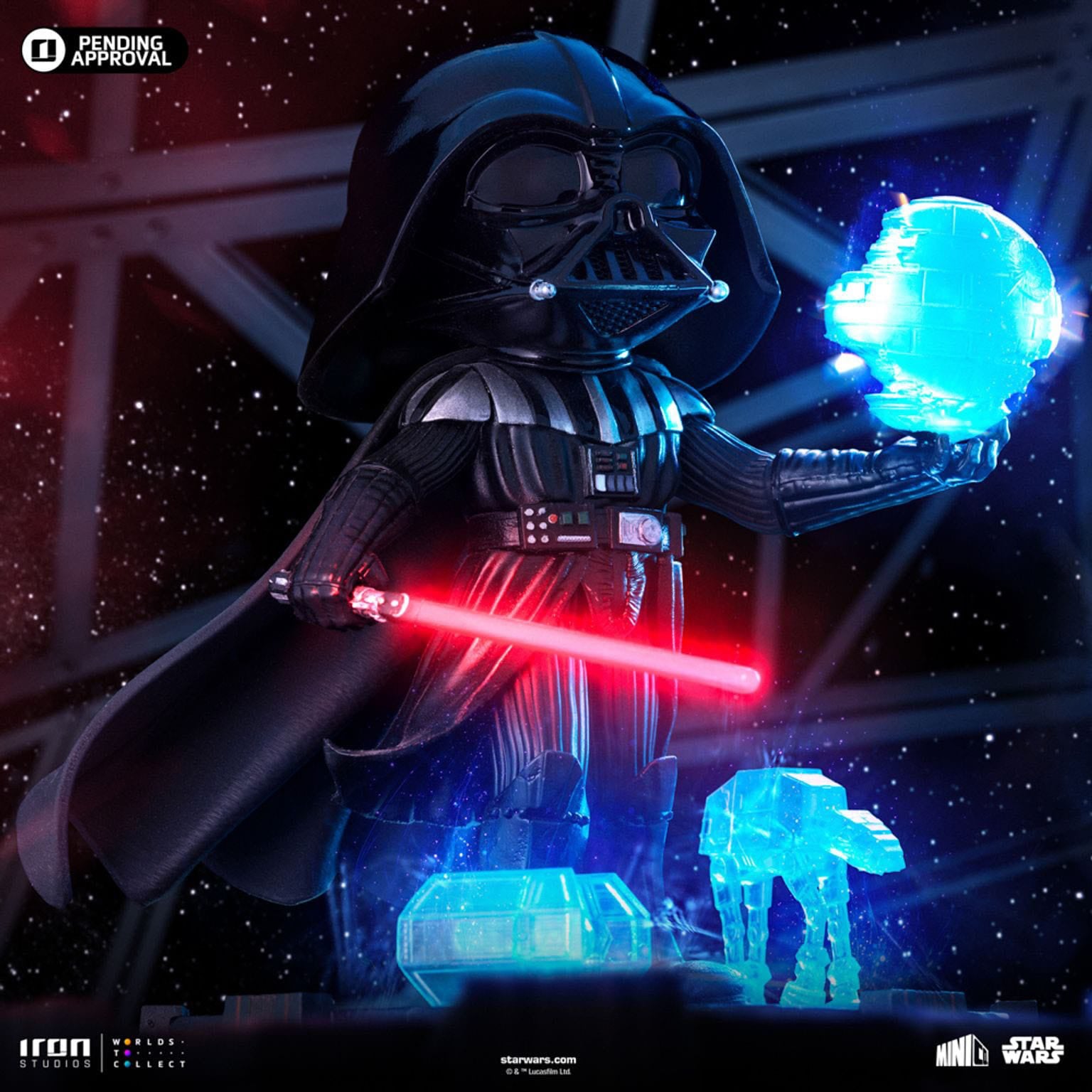 Star Wars Mini Co. PVC Figur Darth Vader 16 cm