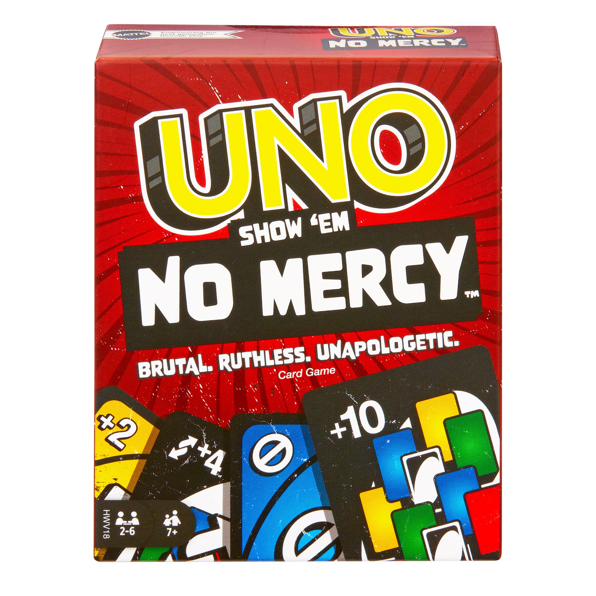 UNO No Mercy Kartenspiel