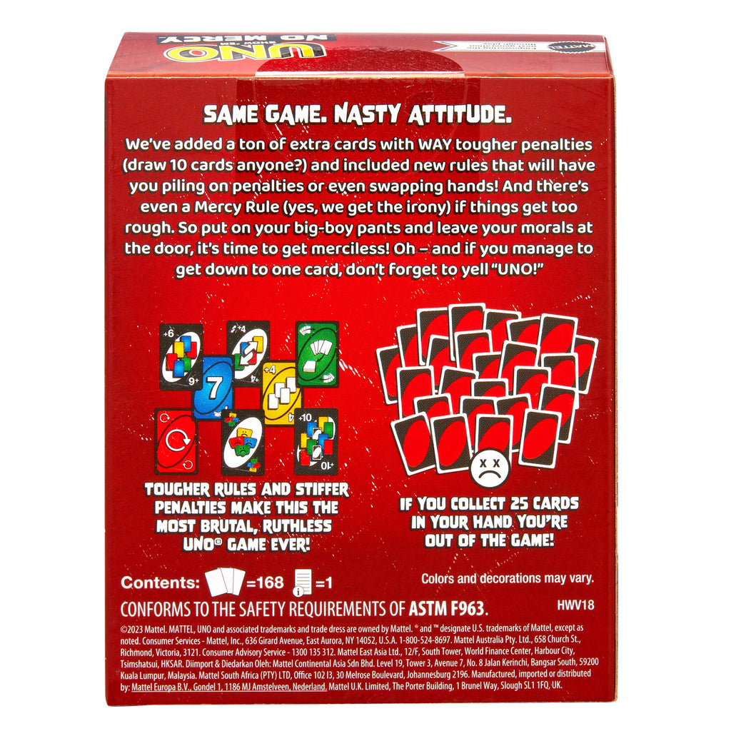 UNO No Mercy Kartenspiel