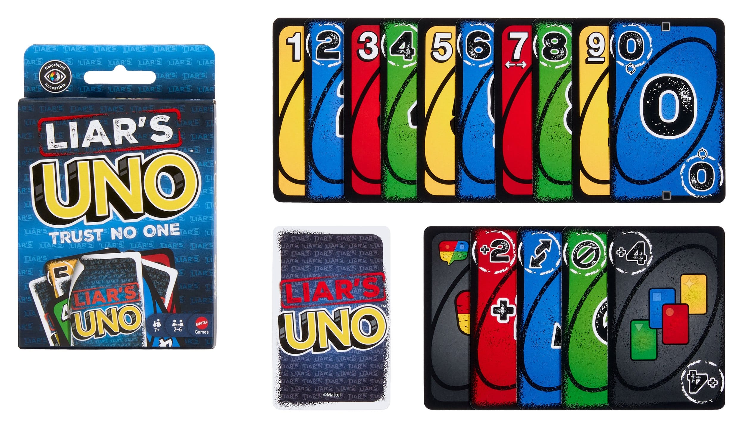 UNO Liar's Kartenspiel