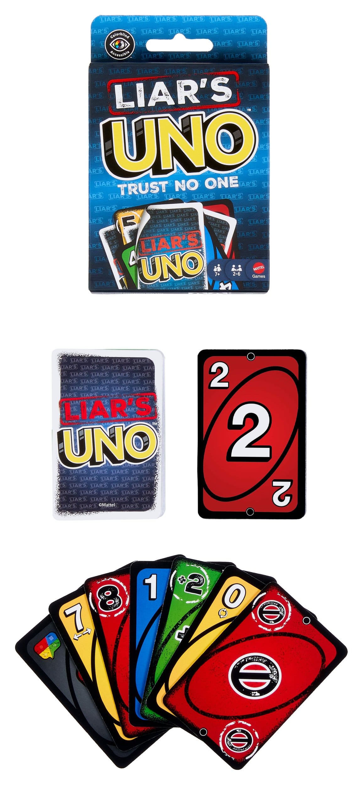 UNO Liar's Kartenspiel
