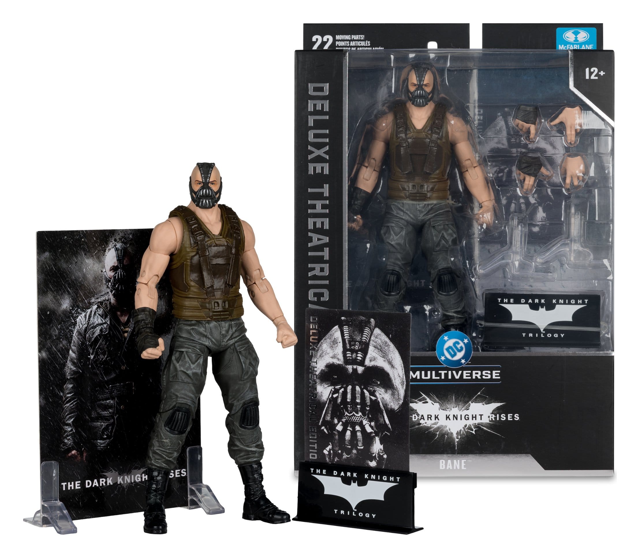 Bane The Dark Knight Rises DC Multiverse Deluxe Theatrical Edition Actionfigur 19 cm