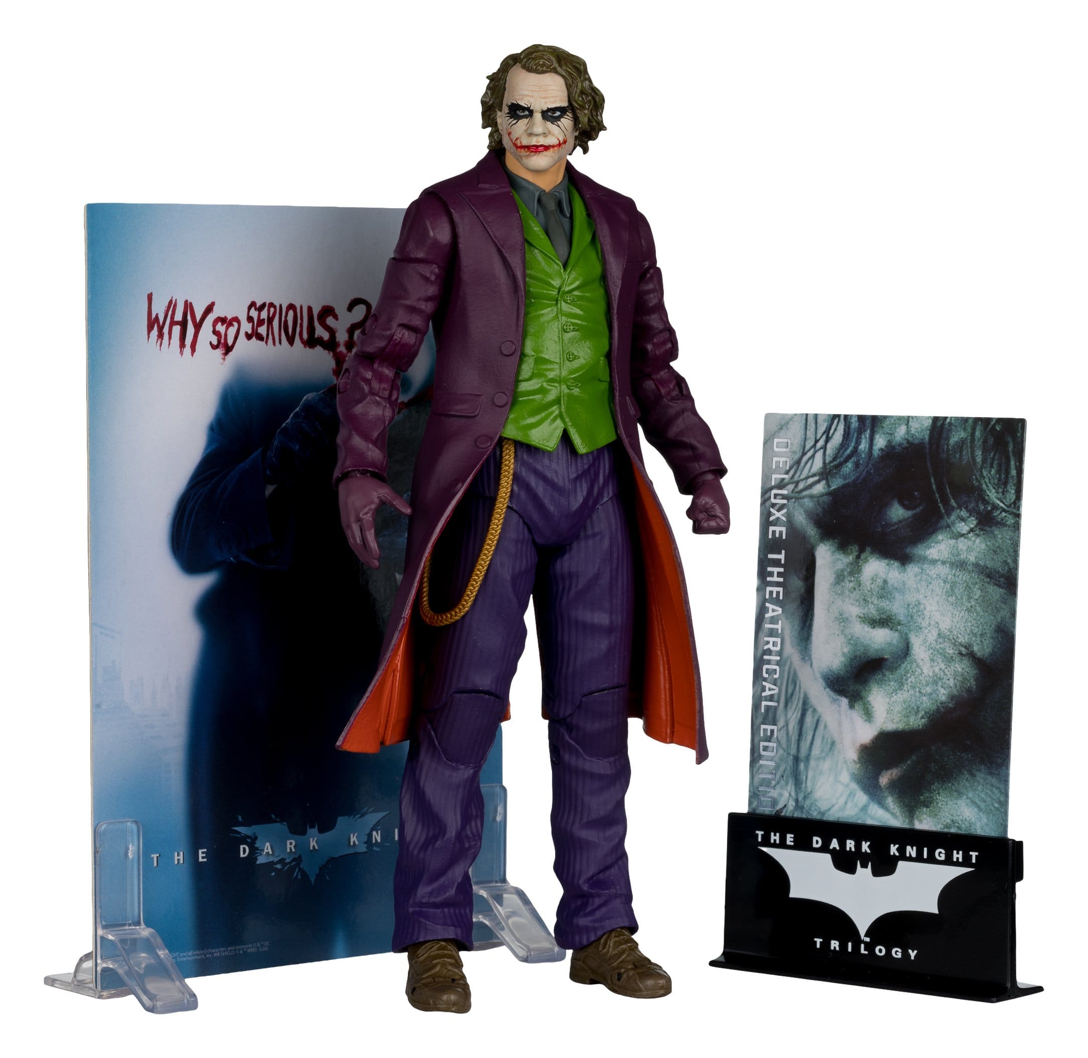 Joker The Dark Knight DC Multiverse Deluxe Theatrical Edition Actionfigur 18 cm