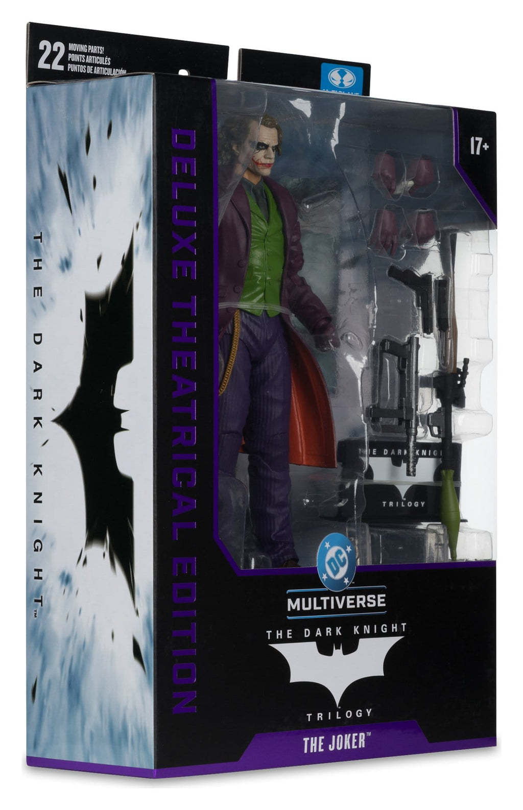 Joker The Dark Knight DC Multiverse Deluxe Theatrical Edition Actionfigur 18 cm