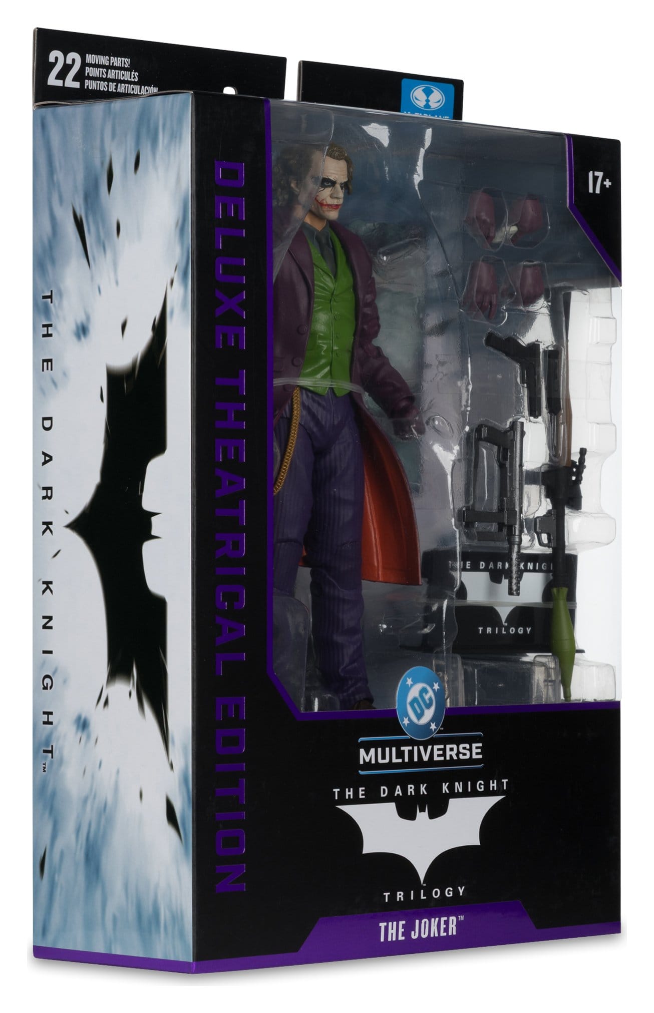 Joker The Dark Knight DC Multiverse Deluxe Theatrical Edition Actionfigur 18 cm