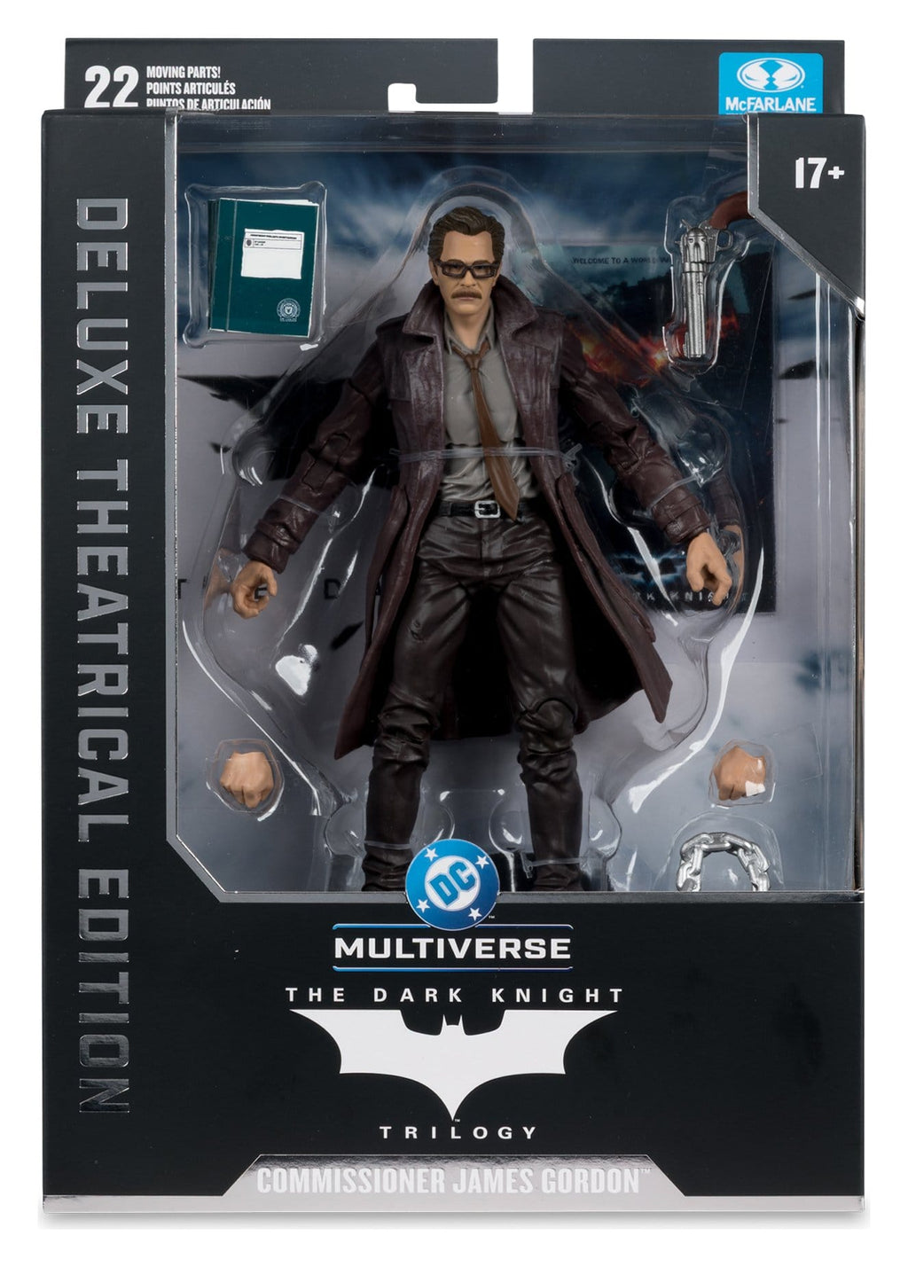 Commissioner James Gordon | Deluxe Theatrical Edition (The Dark Knight Trilogy) | DC Multiverse Actionfigur 18 cm