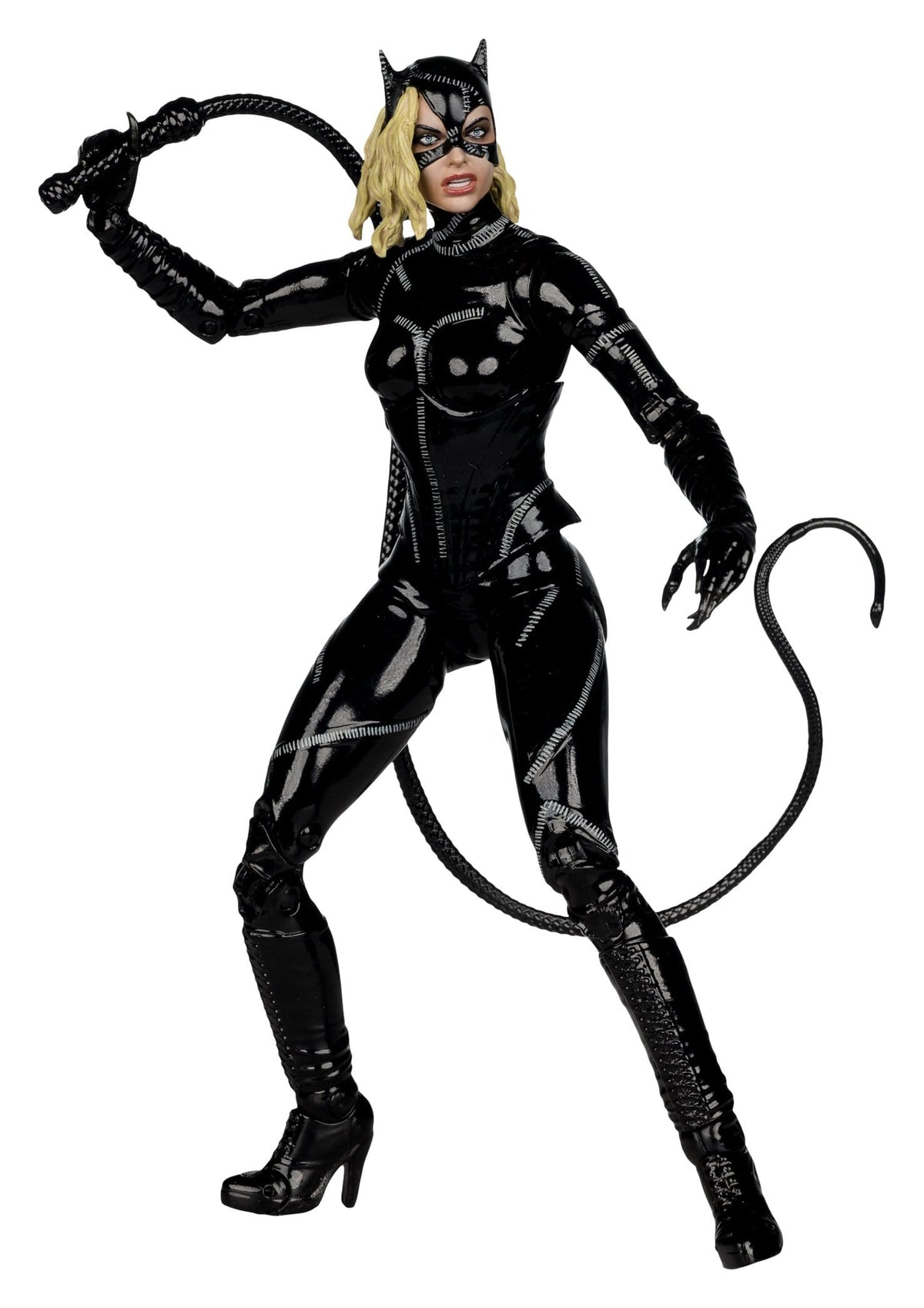 Catwoman (Battle Damage) (Batman Returns) | Deluxe Theatrical Edition | DC Multiverse Actionfigur 18 cm