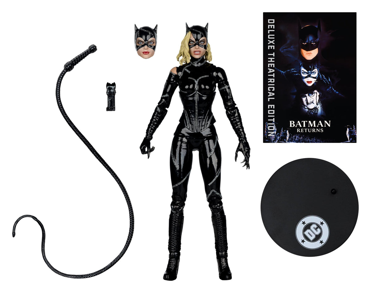 Catwoman (Battle Damage) (Batman Returns) | Deluxe Theatrical Edition | DC Multiverse Actionfigur 18 cm