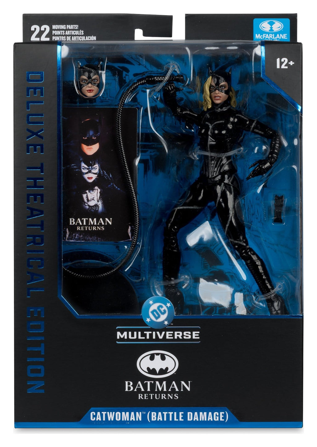 Catwoman (Battle Damage) (Batman Returns) | Deluxe Theatrical Edition | DC Multiverse Actionfigur 18 cm
