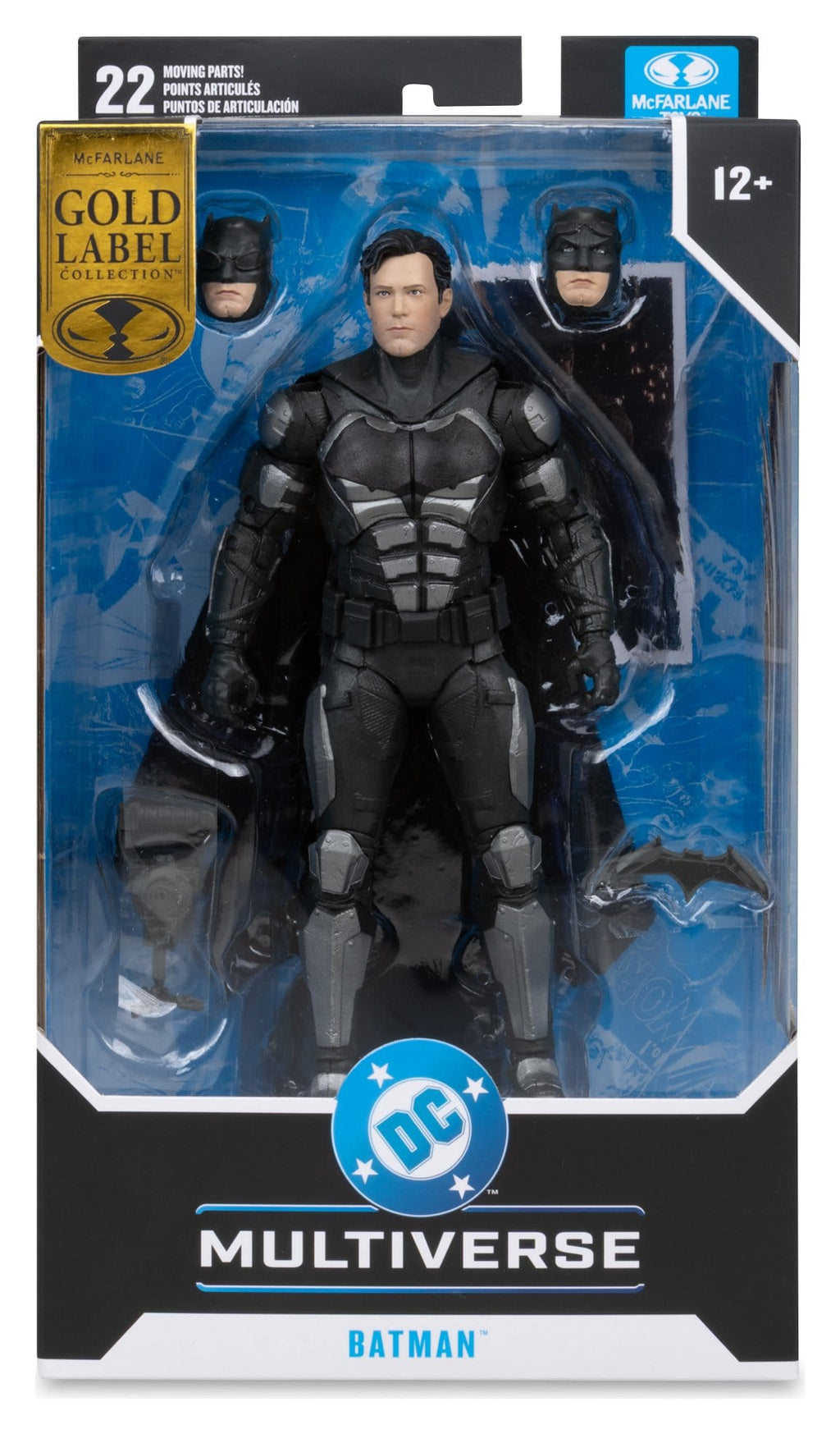 Batman (Justice League) (Gold Label) | DC Multiverse Actionfigur 18 cm
