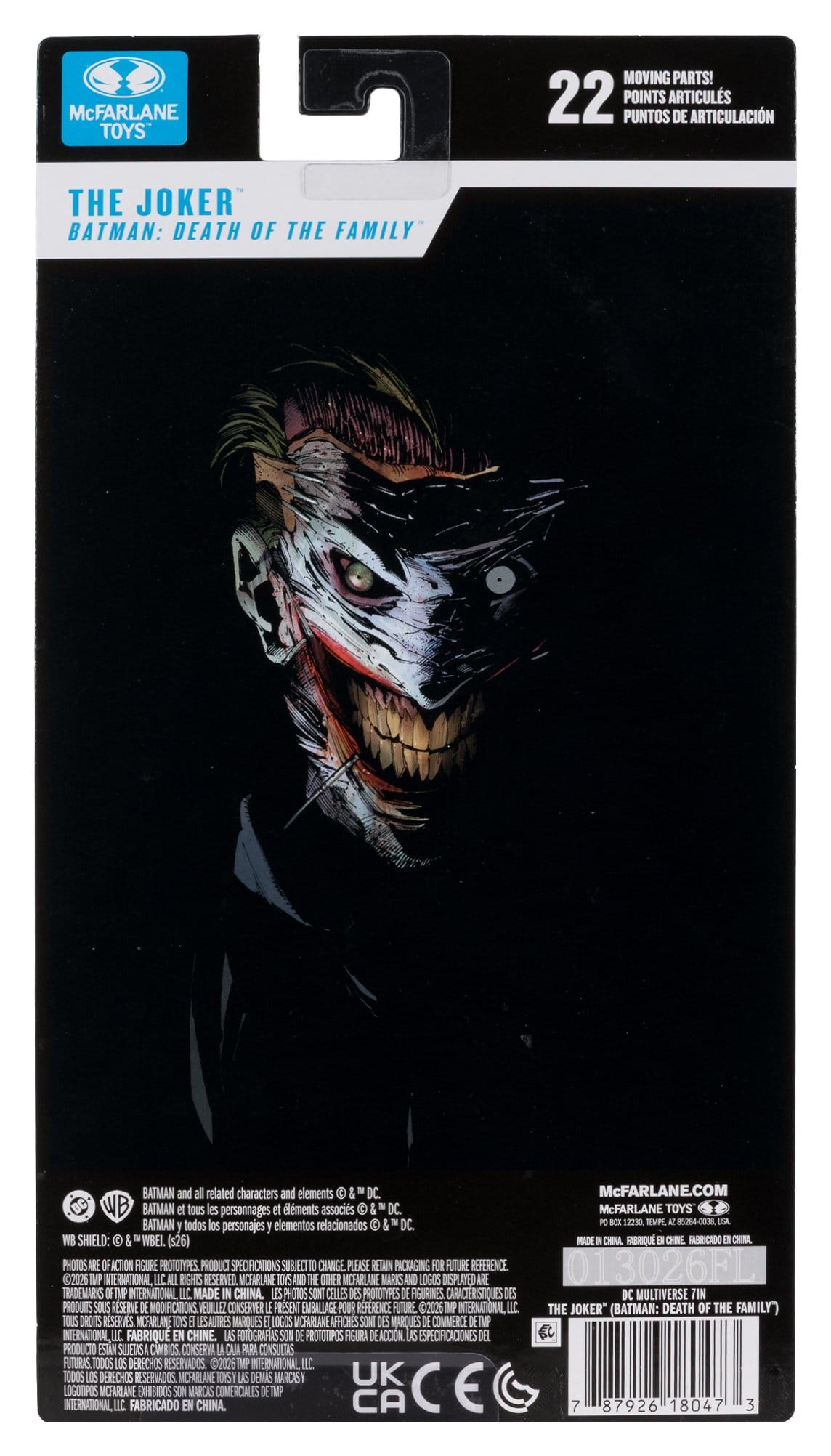 The Joker (Death of the Family) DC Multiverse Actionfigur 18 cm