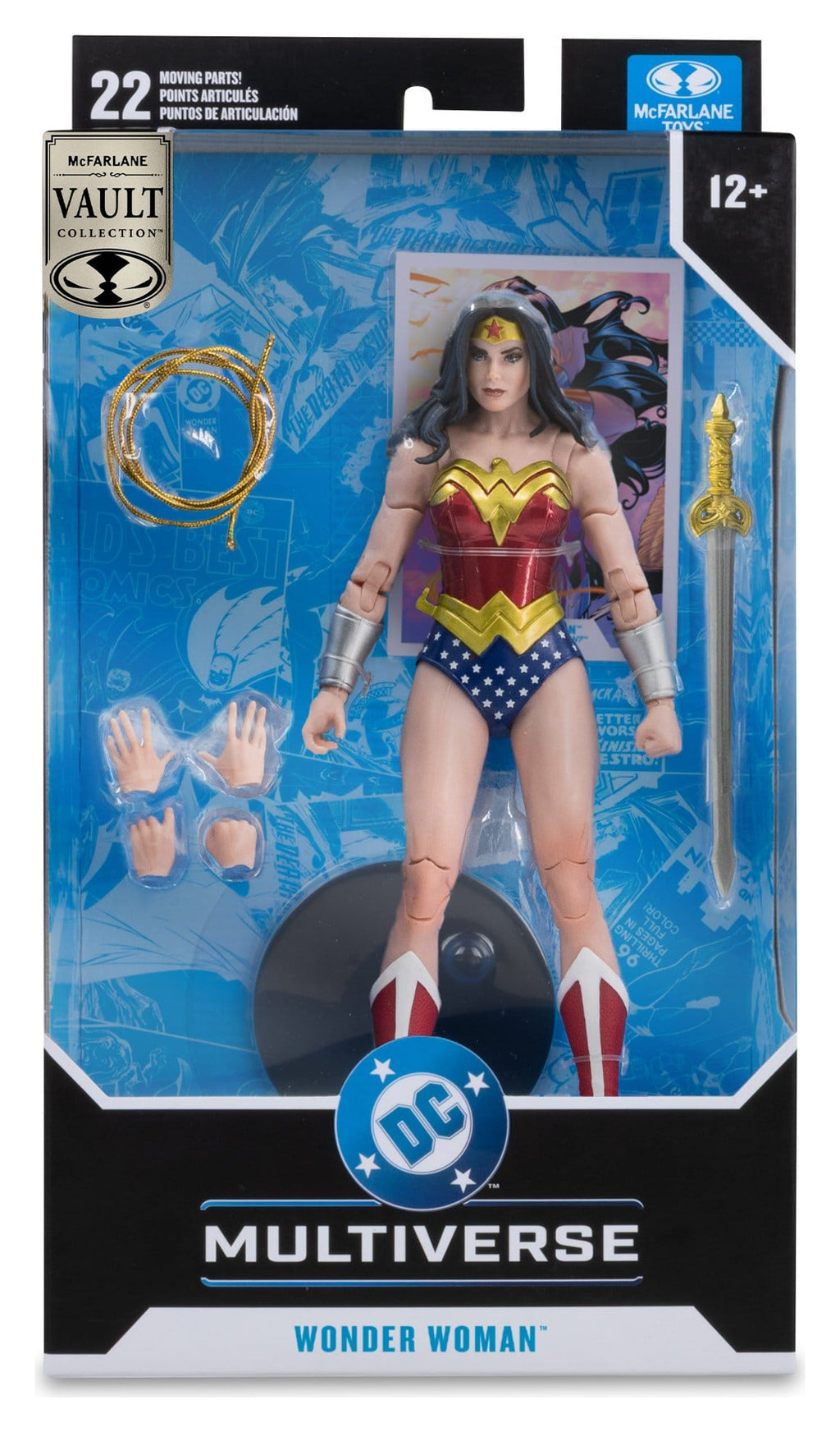 DC Multiverse McFarlane Vault Collection Actionfigur Wonder Woman (Classic) 18 cm