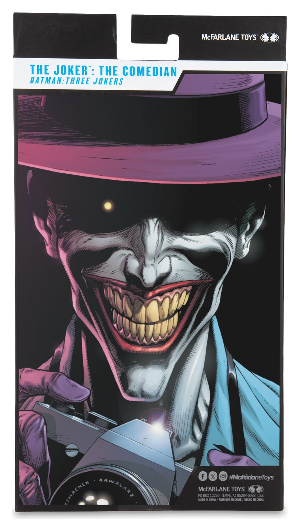 DC Multiverse McFarlane Vault Collection Actionfigur The Joker (The Comedian) (Batman - Three Jokers) 18 cm