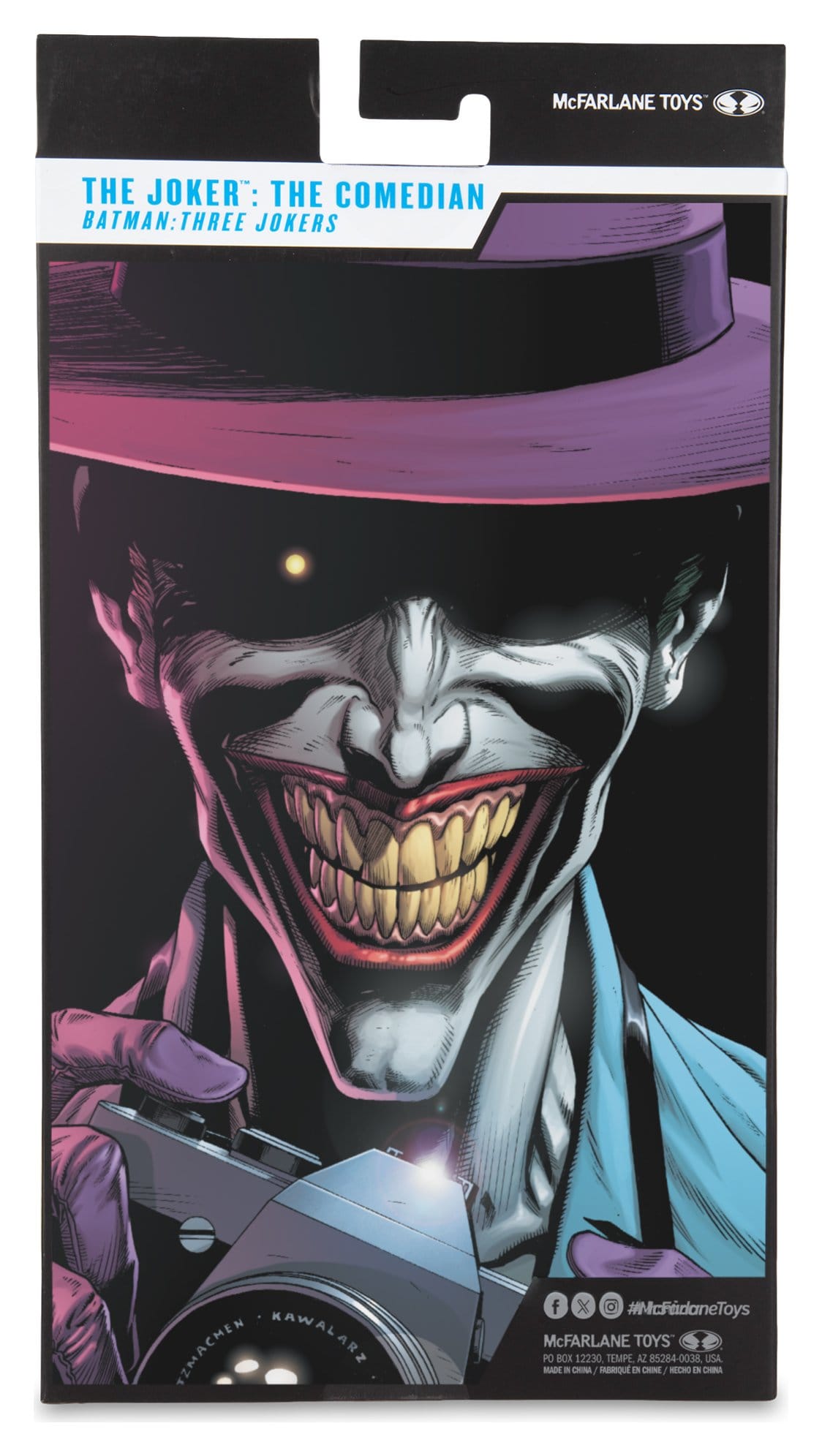 DC Multiverse McFarlane Vault Collection Actionfigur The Joker (The Comedian) (Batman - Three Jokers) 18 cm