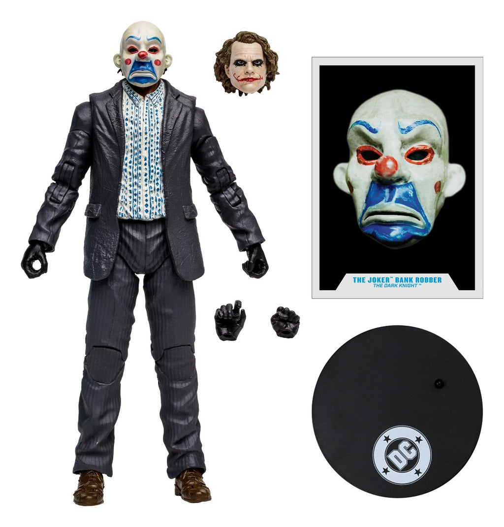 DC Multiverse McFarlane Vault Collection Actionfigur The Joker (Bank Robber) (The Dark Knight) 18 cm