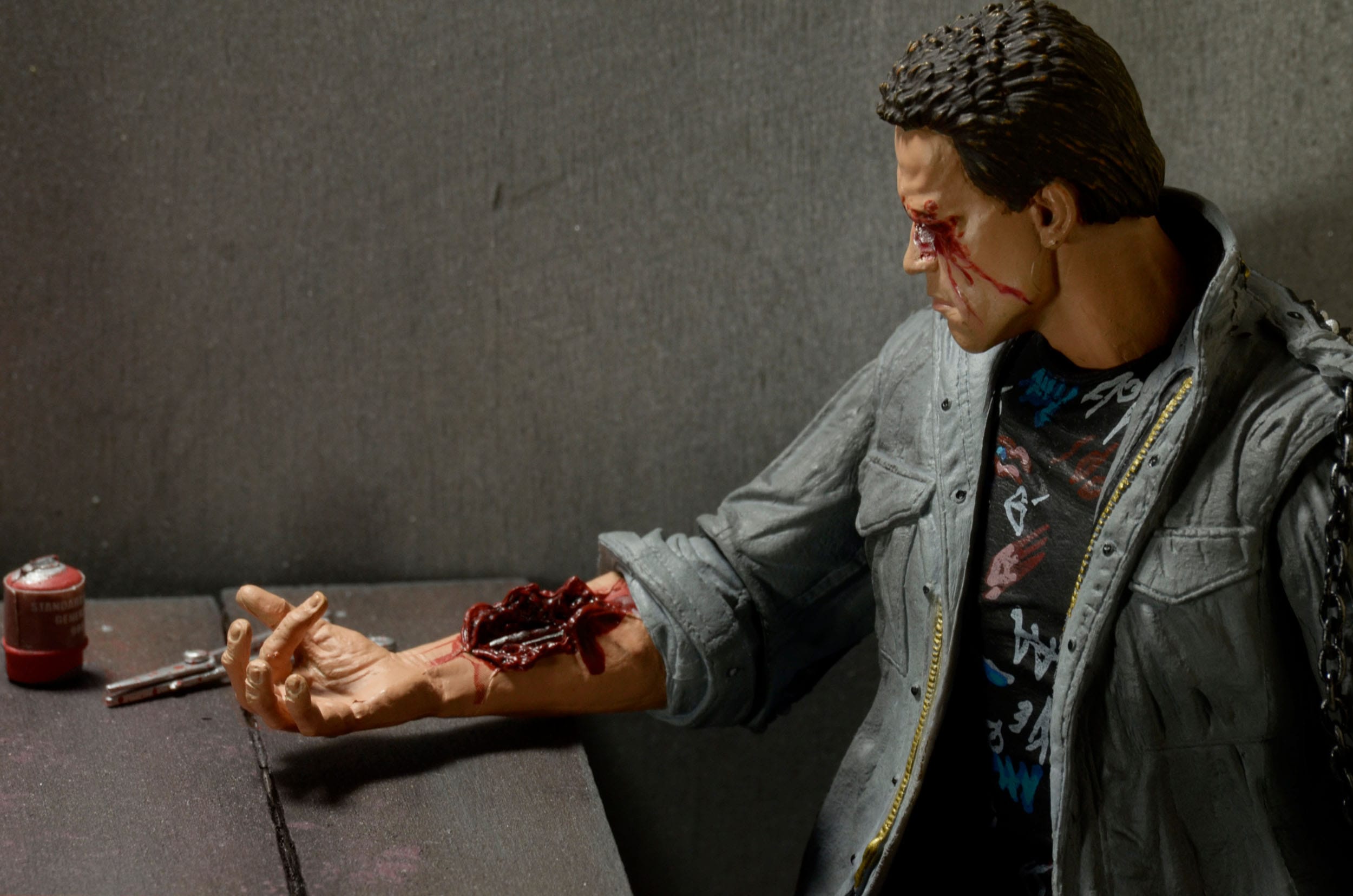 Terminator Actionfigur Ultimate T-800 (Tech Noir) 18 cm