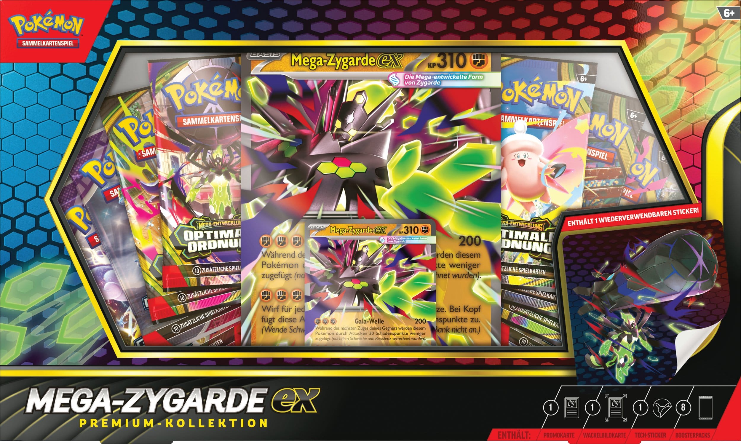 Pokémon TCG Premium-Kollektion Mega-Zygarde EX *Deutsche Version* 🇩🇪