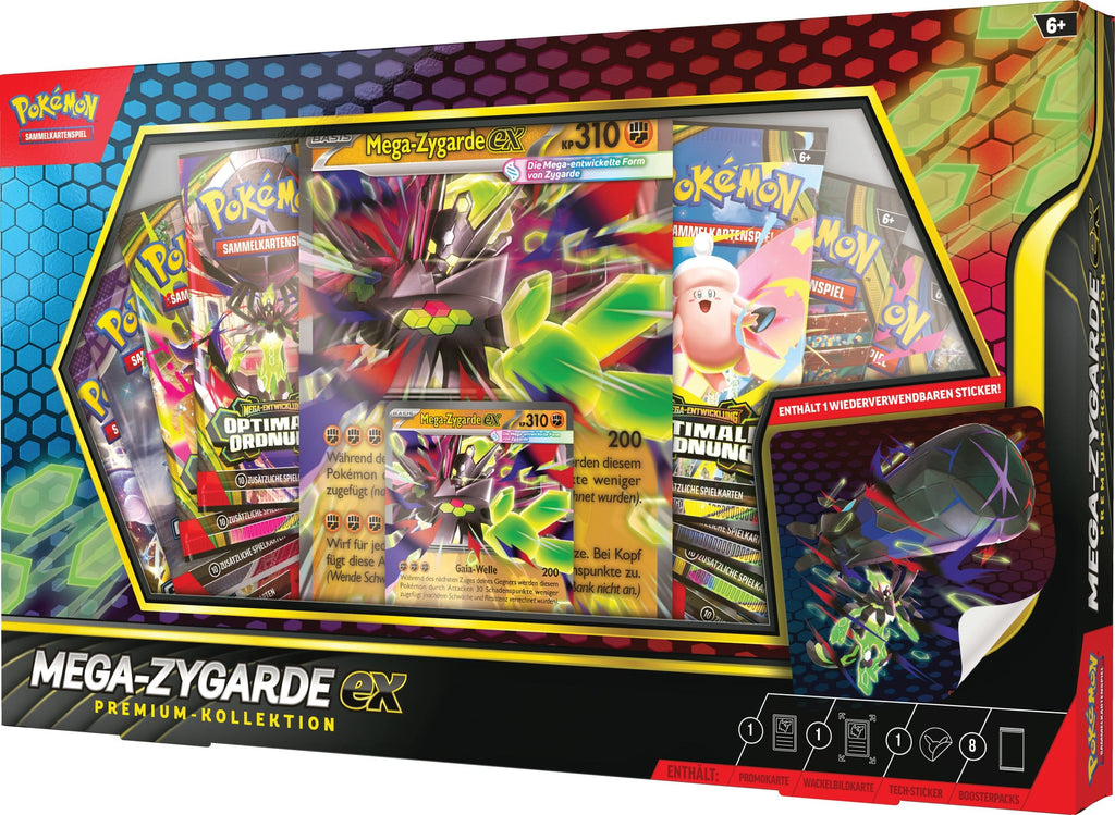 Pokémon TCG Premium-Kollektion Mega-Zygarde EX *Deutsche Version* 🇩🇪