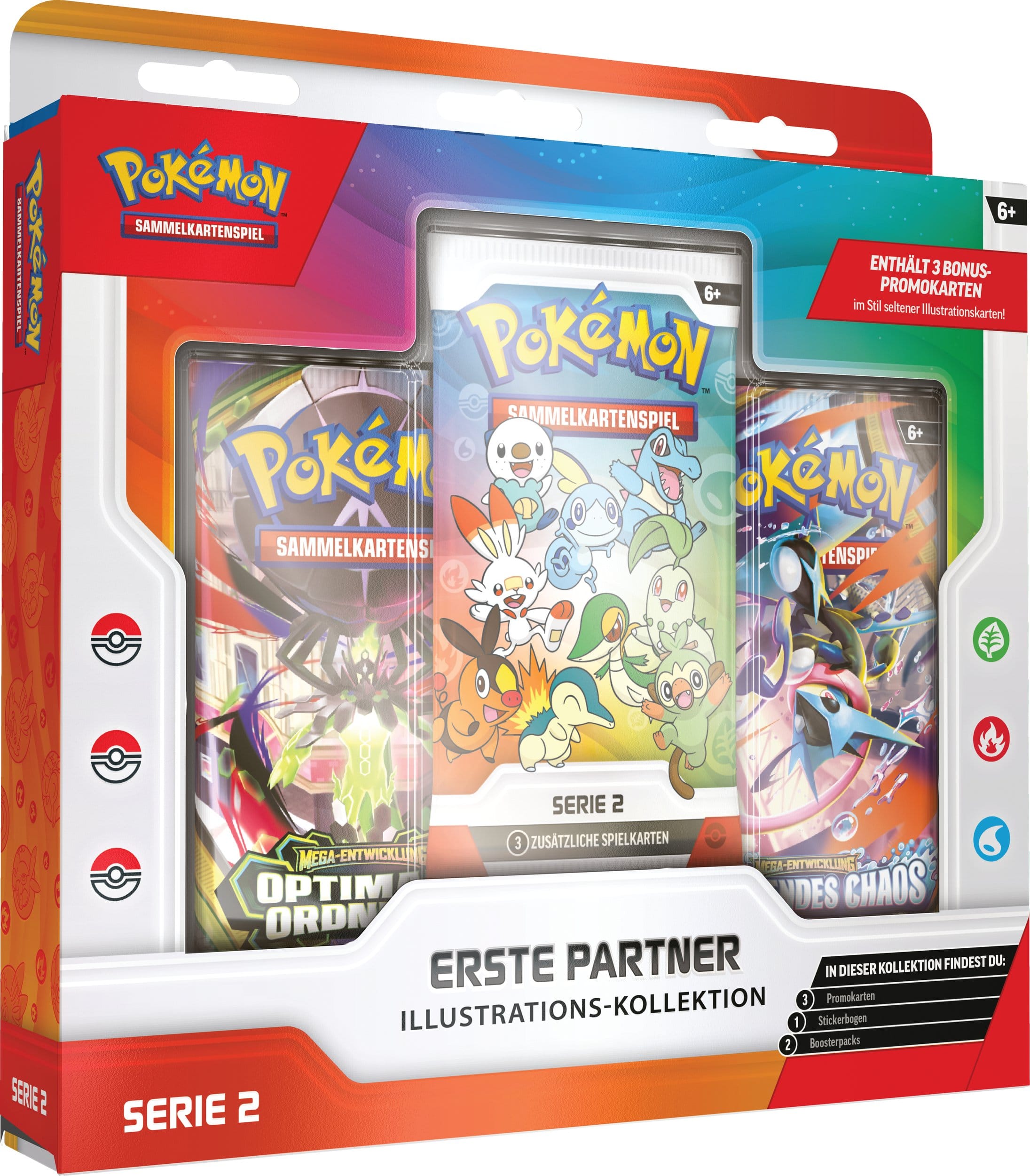 Pokemon TCG Erste Partner Illustrations-Kollektion Serie 2 *Deutsche Version* 🇩🇪
