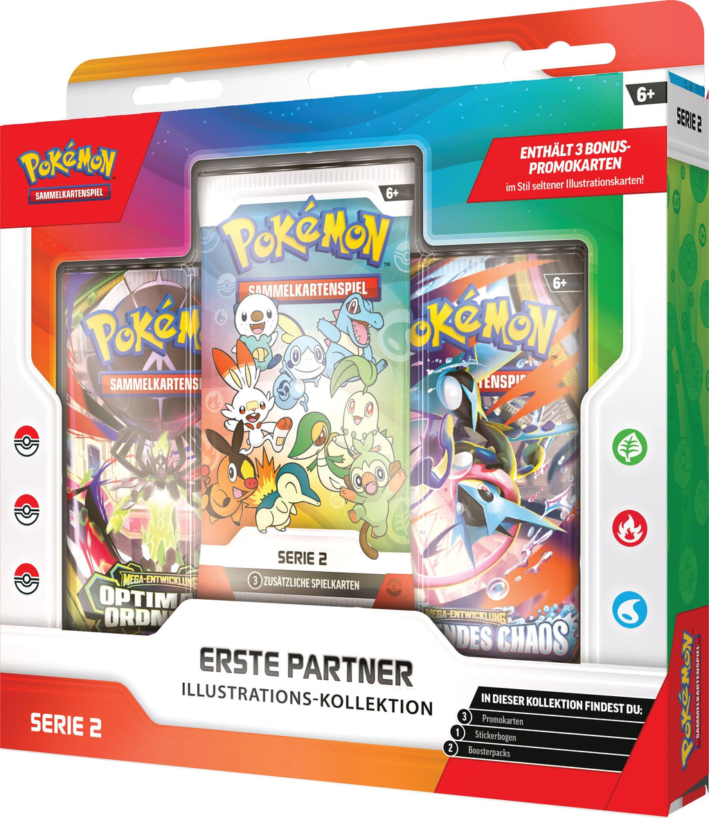 Pokemon TCG Erste Partner Illustrations-Kollektion Serie 2 *Deutsche Version* 🇩🇪