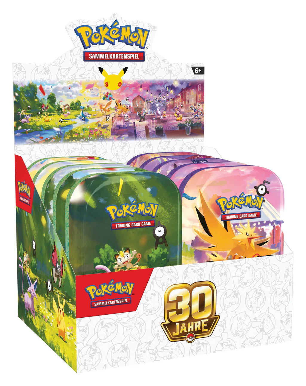 Pokemon TCG Mini-Tin 30 Jahre  *Deutsche Version* 🇩🇪
