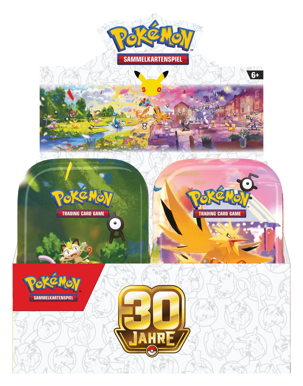 Pokemon TCG Mini-Tin 30 Jahre  *Deutsche Version* 🇩🇪