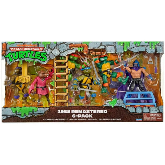 Teenage Mutant Ninja Turtles Actionfiguren 1988 Remastered exklusiven heo EU Edition