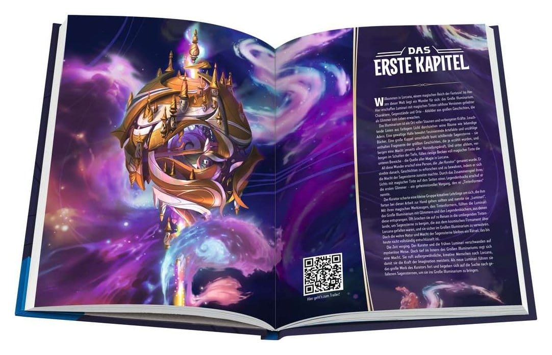 Disney Lorcana TCG Book The Official Collector's Guide - Sets 1-4 *German Version* 🇩🇪