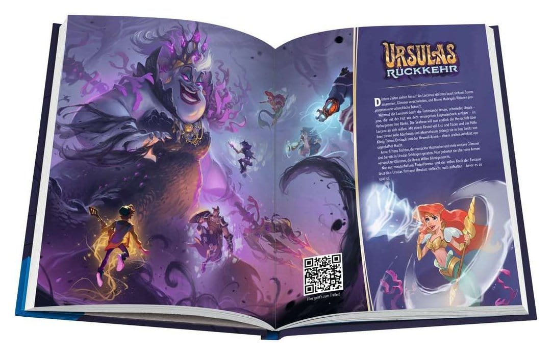Disney Lorcana TCG Book The Official Collector's Guide - Sets 1-4 *German Version* 🇩🇪