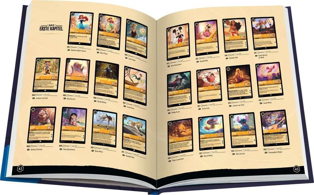 Disney Lorcana TCG Book The Official Collector's Guide - Sets 1-4 *German Version* 🇩🇪