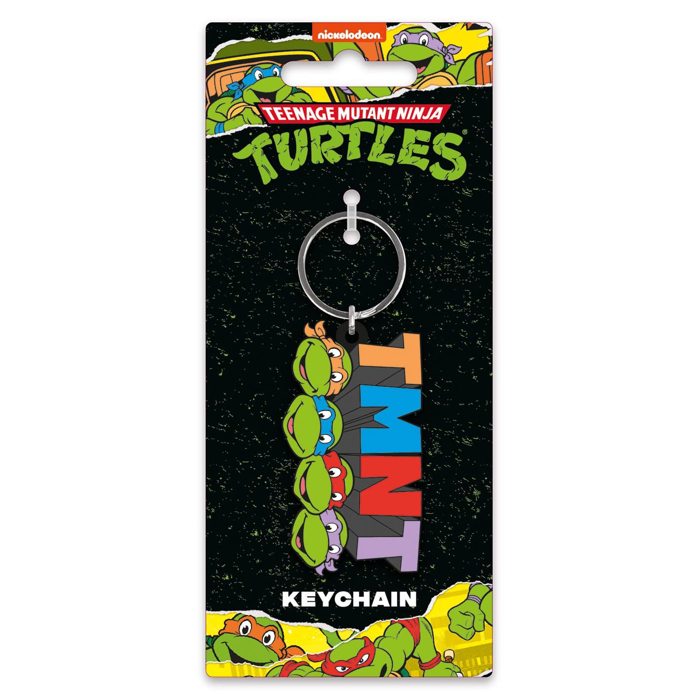 Teenage Mutant Ninja Turtles Rubber Keychain Classic