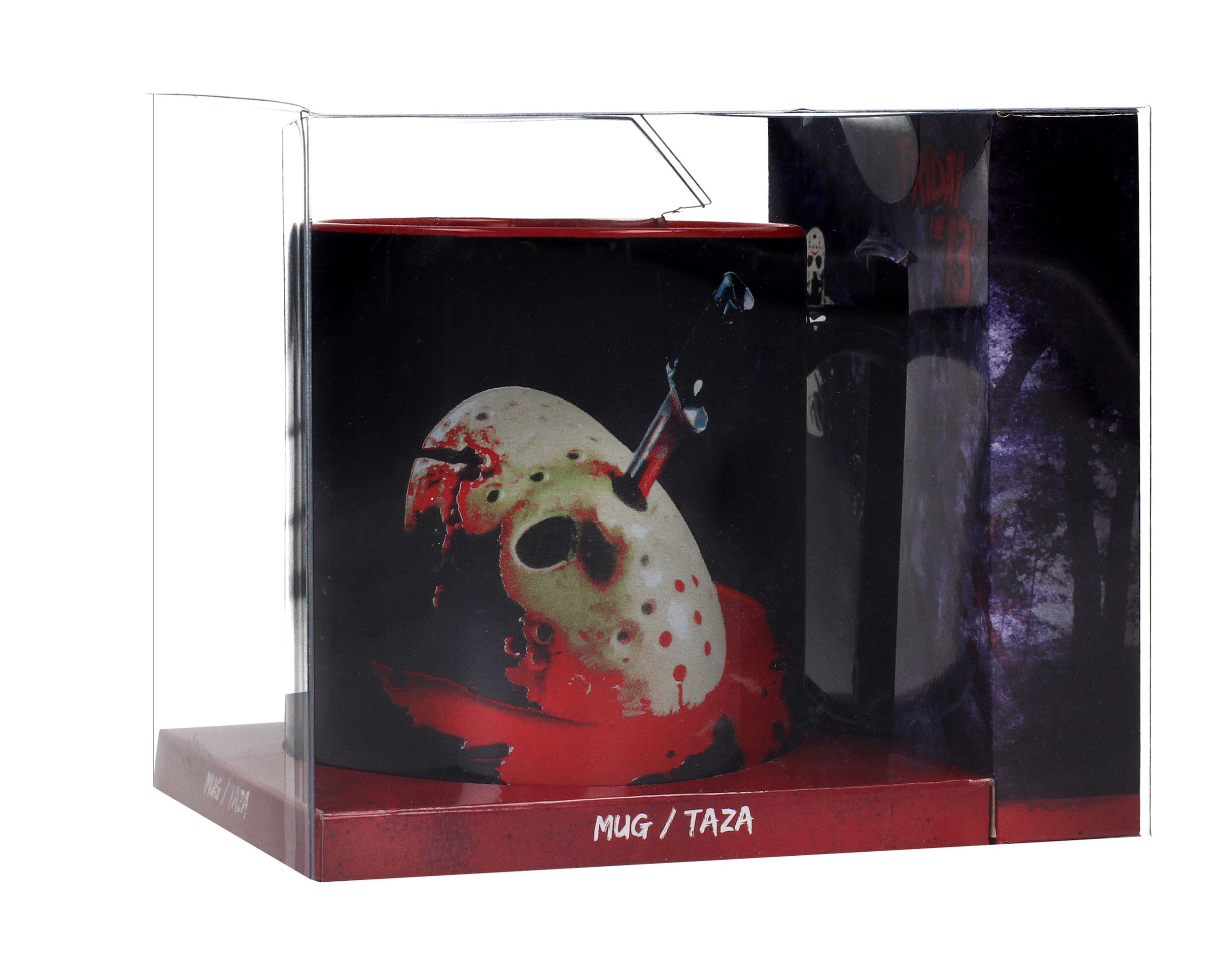 Friday the 13th Gift Box Mug & Keyring Jason's Mask