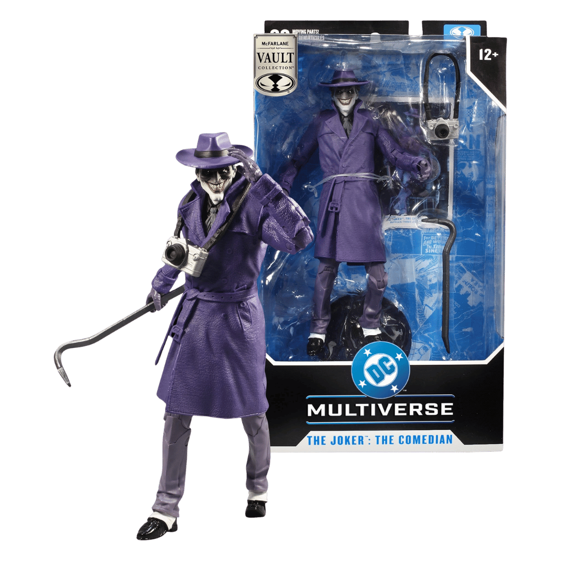 DC Multiverse McFarlane Vault Collection Actionfigur The Joker (The Comedian) (Batman - Three Jokers) 18 cm