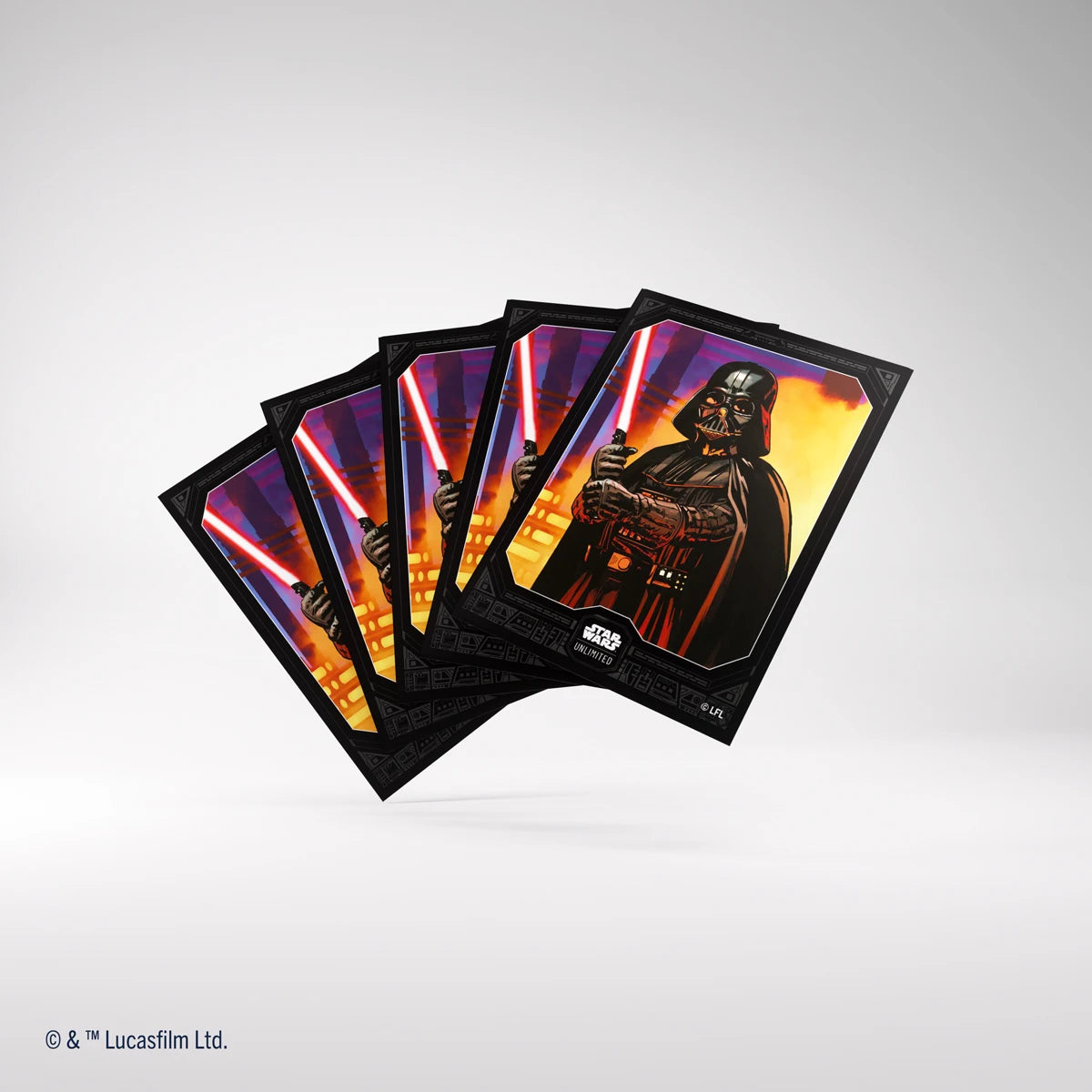 Star Wars: Unlimited Art Sleeves Double Sleeving Pack – Darth Vader (Single Item)