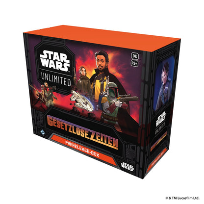 Star Wars Unlimited Jump to Lightspeed Display 24 Booster in German 🇩🇪