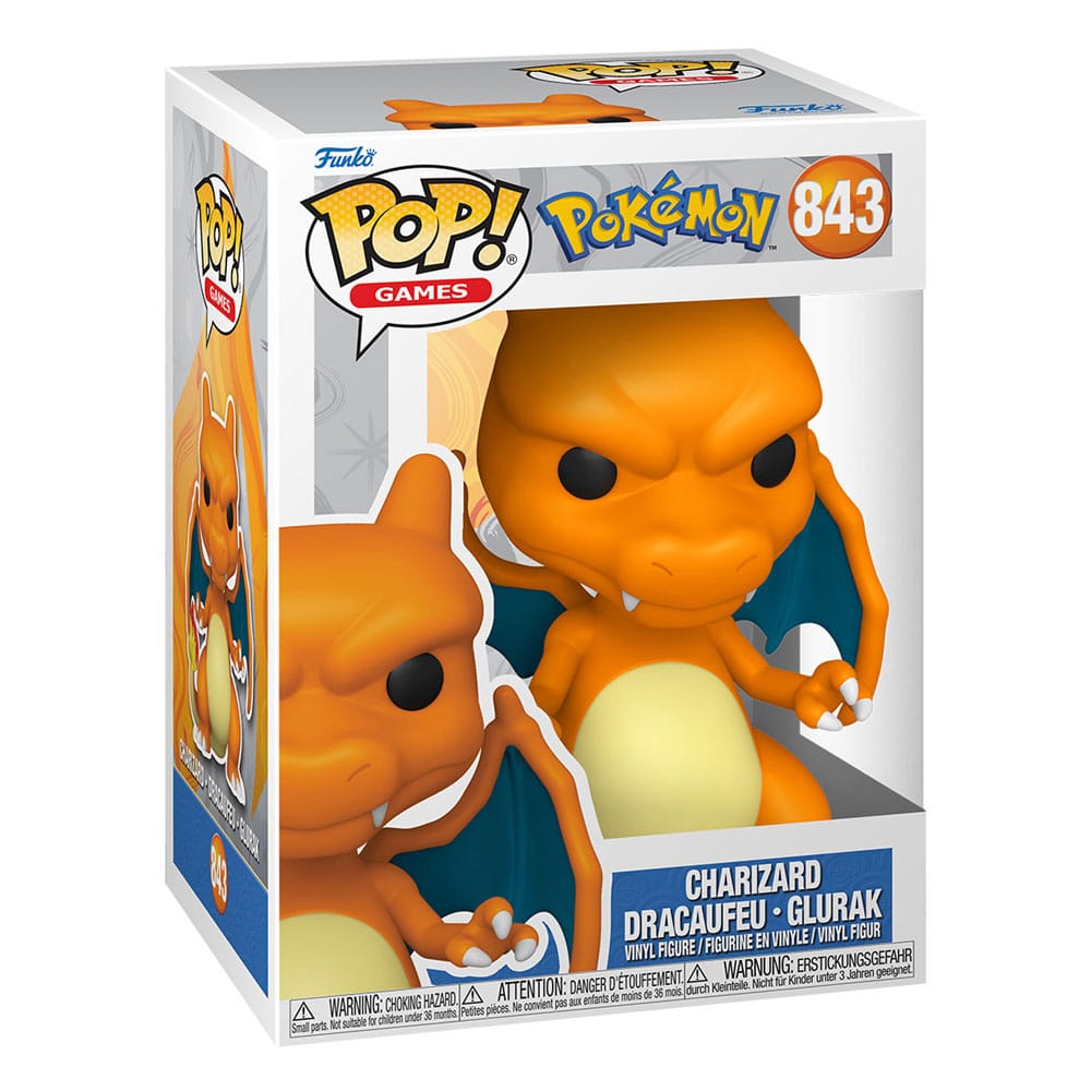 Pokemon POP! Games Vinyl Figur Charizard 9 cm