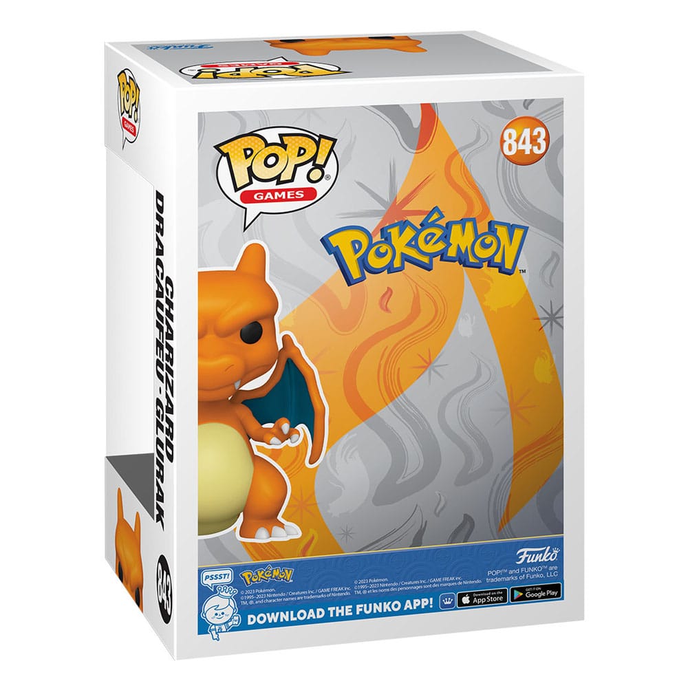 Pokemon POP! Games Vinyl Figur Charizard 9 cm