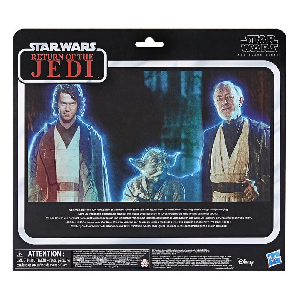 Force Spirits Star Wars: Episode VI - Black Series Action Figures 3-Pack 15 cm